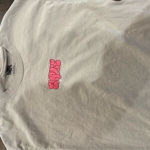 Empyre Beige T-Shirt with Black Print